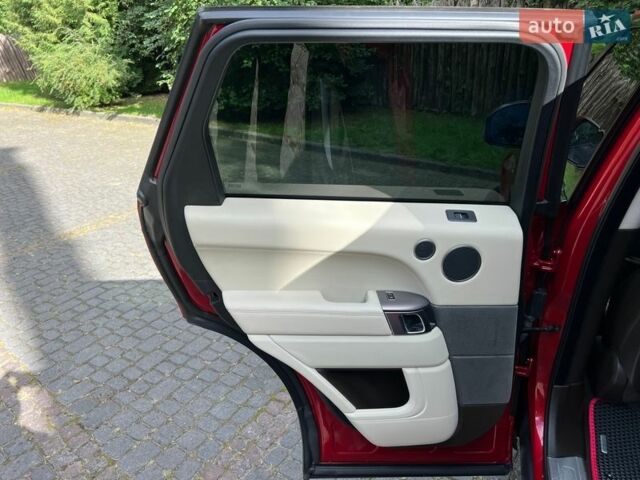 Червоний Ленд Ровер Range Rover Sport, об'ємом двигуна 3 л та пробігом 183 тис. км за 19999 $, фото 32 на Automoto.ua