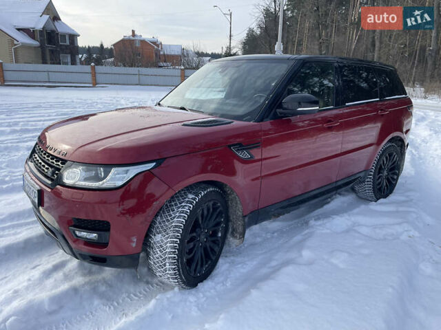 Червоний Ленд Ровер Range Rover Sport, об'ємом двигуна 5 л та пробігом 191 тис. км за 23500 $, фото 5 на Automoto.ua