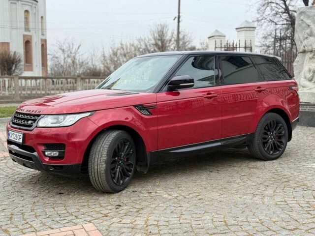 Красный Ленд Ровер Рендж Ровер Спорт, объемом двигателя 5 л и пробегом 193 тыс. км за 25500 $, фото 3 на Automoto.ua