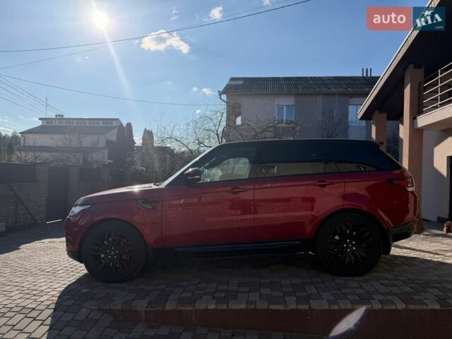 Червоний Ленд Ровер Range Rover Sport, об'ємом двигуна 5 л та пробігом 193 тис. км за 27000 $, фото 9 на Automoto.ua