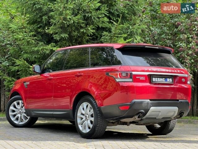 Червоний Ленд Ровер Range Rover Sport, об'ємом двигуна 3 л та пробігом 183 тис. км за 19999 $, фото 6 на Automoto.ua