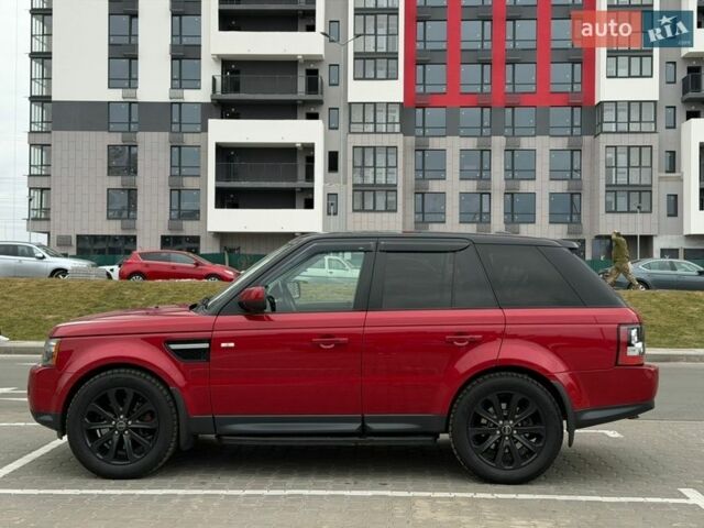 Червоний Ленд Ровер Range Rover Sport, об'ємом двигуна 3 л та пробігом 200 тис. км за 14300 $, фото 5 на Automoto.ua