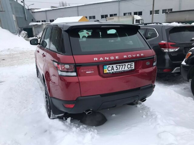 Червоний Ленд Ровер Range Rover Sport, об'ємом двигуна 3 л та пробігом 93 тис. км за 40500 $, фото 2 на Automoto.ua