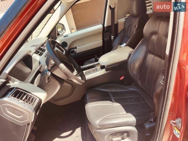 Червоний Ленд Ровер Range Rover Sport, об'ємом двигуна 2.99 л та пробігом 360 тис. км за 21500 $, фото 7 на Automoto.ua