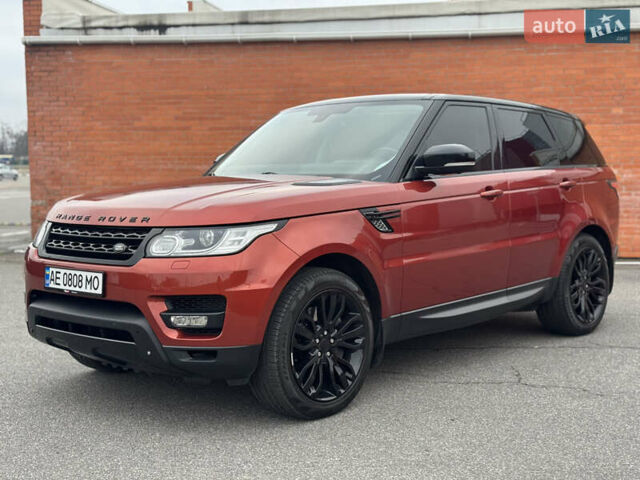 Червоний Ленд Ровер Range Rover Sport, об'ємом двигуна 3 л та пробігом 242 тис. км за 22500 $, фото 8 на Automoto.ua