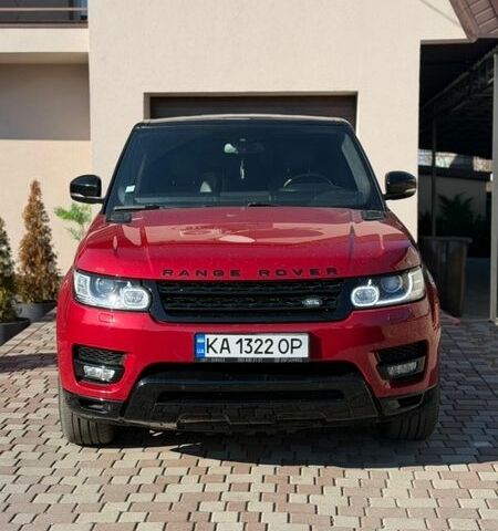 Червоний Ленд Ровер Range Rover Sport, об'ємом двигуна 5 л та пробігом 193 тис. км за 27000 $, фото 2 на Automoto.ua