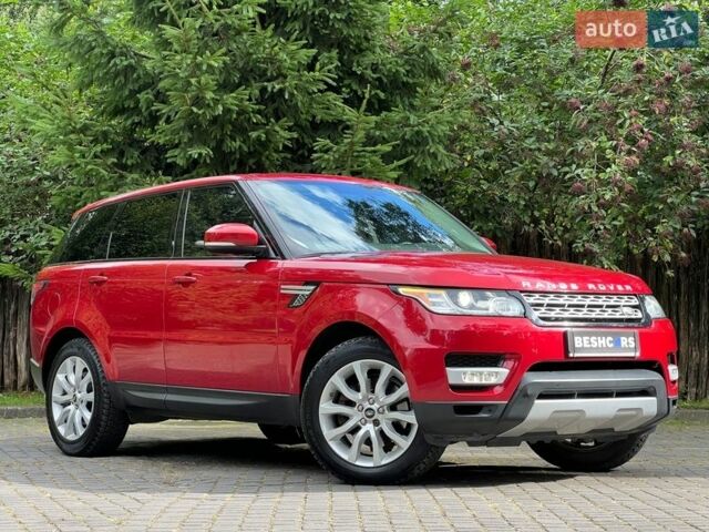 Червоний Ленд Ровер Range Rover Sport, об'ємом двигуна 3 л та пробігом 183 тис. км за 19999 $, фото 2 на Automoto.ua
