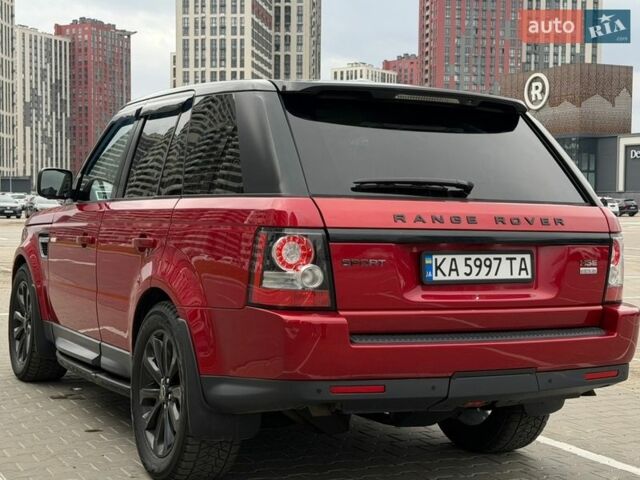 Червоний Ленд Ровер Range Rover Sport, об'ємом двигуна 3 л та пробігом 200 тис. км за 14300 $, фото 4 на Automoto.ua
