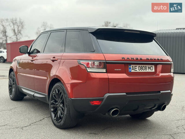Червоний Ленд Ровер Range Rover Sport, об'ємом двигуна 3 л та пробігом 242 тис. км за 22500 $, фото 6 на Automoto.ua