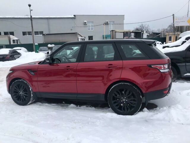 Червоний Ленд Ровер Range Rover Sport, об'ємом двигуна 3 л та пробігом 93 тис. км за 40500 $, фото 3 на Automoto.ua