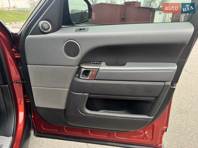 Червоний Ленд Ровер Range Rover Sport, об'ємом двигуна 3 л та пробігом 242 тис. км за 22500 $, фото 15 на Automoto.ua