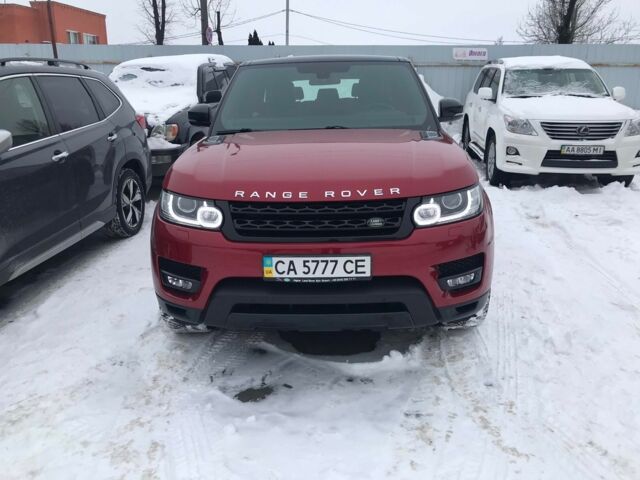 Червоний Ленд Ровер Range Rover Sport, об'ємом двигуна 3 л та пробігом 93 тис. км за 40500 $, фото 4 на Automoto.ua