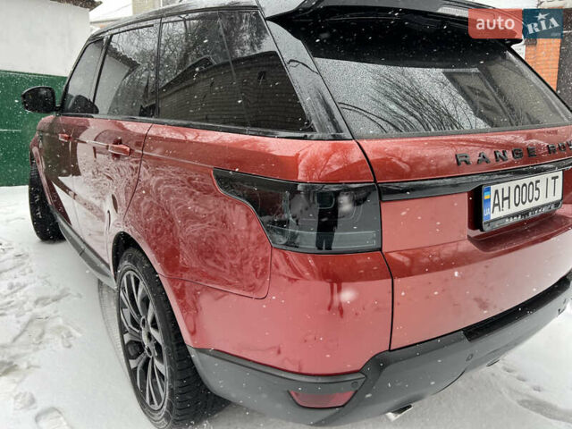 Червоний Ленд Ровер Range Rover Sport, об'ємом двигуна 2.99 л та пробігом 205 тис. км за 34000 $, фото 49 на Automoto.ua