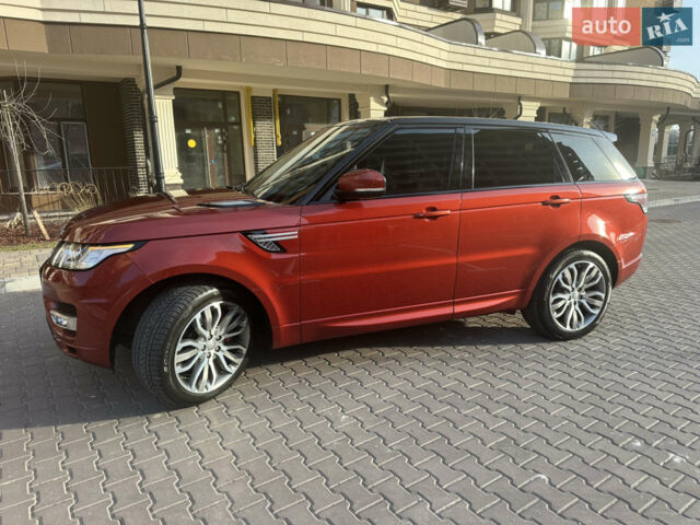 Червоний Ленд Ровер Range Rover Sport, об'ємом двигуна 5 л та пробігом 72 тис. км за 26000 $, фото 5 на Automoto.ua