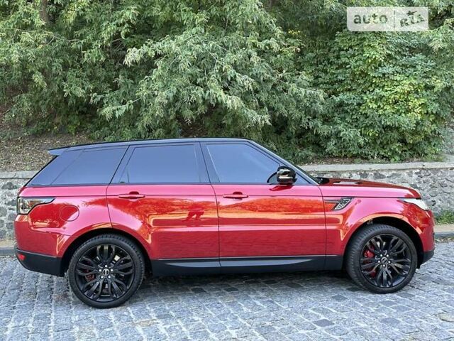 Червоний Ленд Ровер Range Rover Sport, об'ємом двигуна 3 л та пробігом 155 тис. км за 33800 $, фото 1 на Automoto.ua