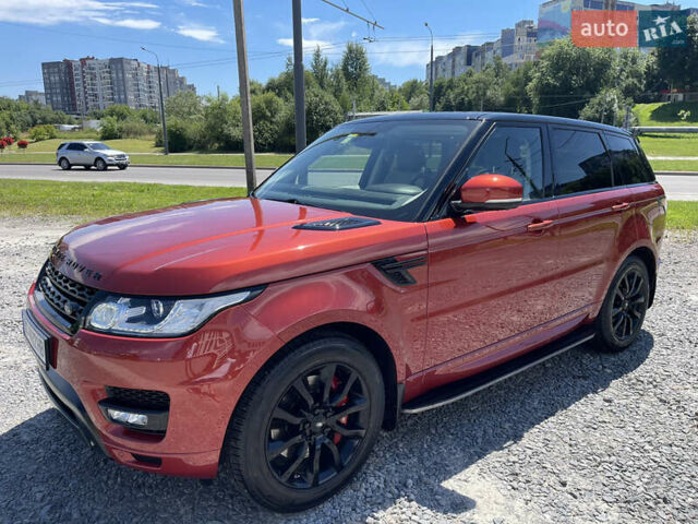 Красный Ленд Ровер Рендж Ровер Спорт, объемом двигателя 2.99 л и пробегом 207 тыс. км за 31500 $, фото 3 на Automoto.ua