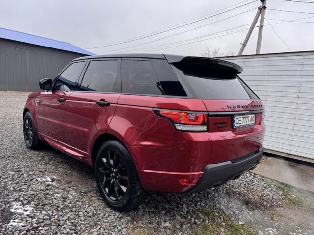 Червоний Ленд Ровер Range Rover Sport, об'ємом двигуна 3 л та пробігом 141 тис. км за 40000 $, фото 2 на Automoto.ua
