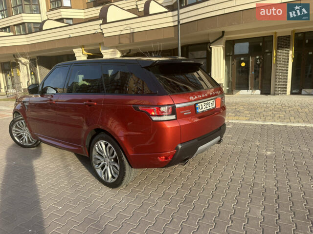 Червоний Ленд Ровер Range Rover Sport, об'ємом двигуна 5 л та пробігом 72 тис. км за 26000 $, фото 6 на Automoto.ua