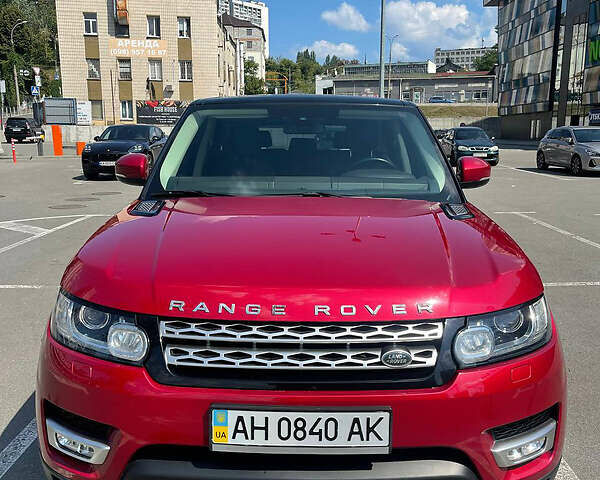 Червоний Ленд Ровер Range Rover Sport, об'ємом двигуна 2.99 л та пробігом 93 тис. км за 38000 $, фото 2 на Automoto.ua