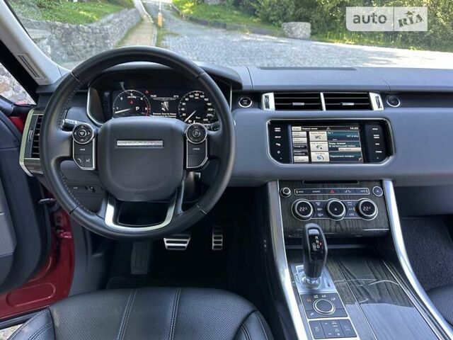 Червоний Ленд Ровер Range Rover Sport, об'ємом двигуна 3 л та пробігом 155 тис. км за 33800 $, фото 15 на Automoto.ua