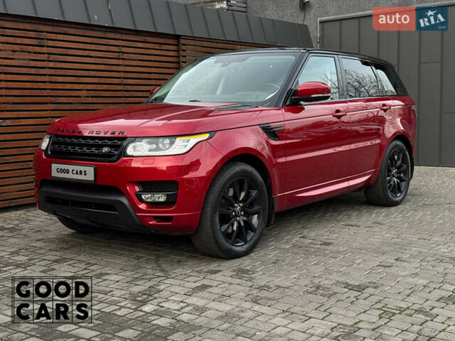 Червоний Ленд Ровер Range Rover Sport, об'ємом двигуна 3 л та пробігом 146 тис. км за 33000 $, фото 2 на Automoto.ua