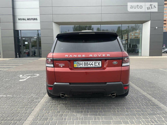 Червоний Ленд Ровер Range Rover Sport, об'ємом двигуна 3 л та пробігом 42 тис. км за 42900 $, фото 4 на Automoto.ua