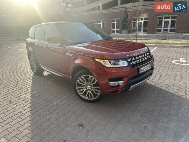 Червоний Ленд Ровер Range Rover Sport, об'ємом двигуна 5 л та пробігом 72 тис. км за 26000 $, фото 8 на Automoto.ua