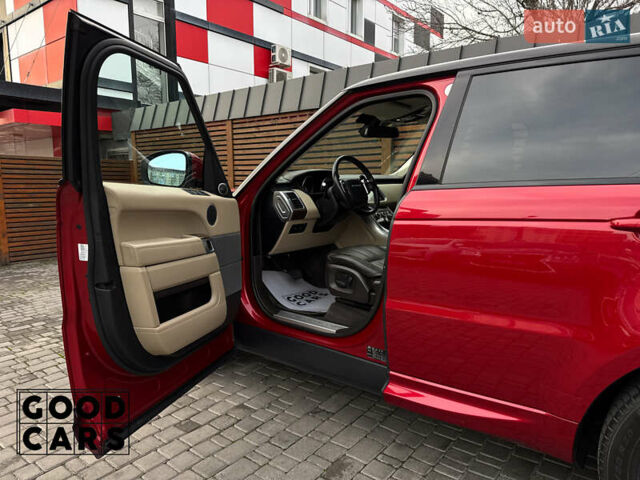 Червоний Ленд Ровер Range Rover Sport, об'ємом двигуна 3 л та пробігом 146 тис. км за 33000 $, фото 17 на Automoto.ua