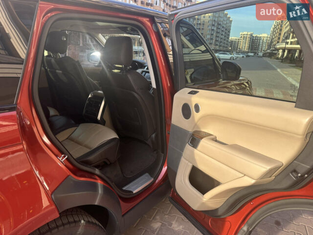 Червоний Ленд Ровер Range Rover Sport, об'ємом двигуна 5 л та пробігом 72 тис. км за 26000 $, фото 14 на Automoto.ua