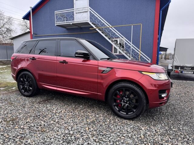 Червоний Ленд Ровер Range Rover Sport, об'ємом двигуна 3 л та пробігом 141 тис. км за 40000 $, фото 1 на Automoto.ua