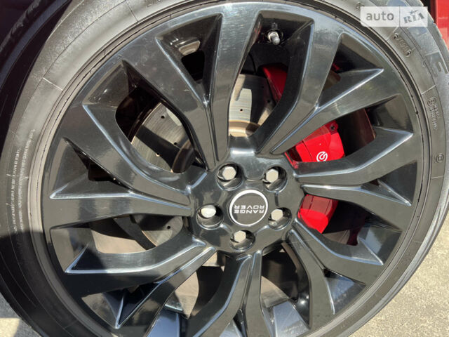 Червоний Ленд Ровер Range Rover Sport, об'ємом двигуна 2.99 л та пробігом 220 тис. км за 33000 $, фото 1 на Automoto.ua