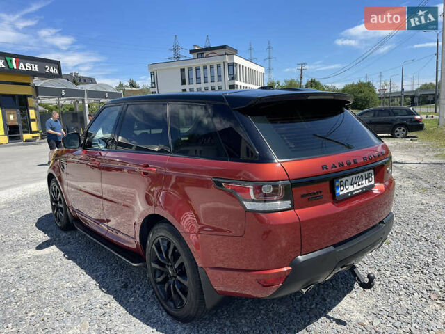 Красный Ленд Ровер Рендж Ровер Спорт, объемом двигателя 2.99 л и пробегом 207 тыс. км за 31500 $, фото 5 на Automoto.ua