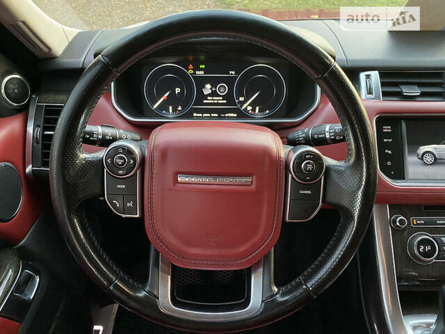 Червоний Ленд Ровер Range Rover Sport, объемом двигателя 3 л и пробегом 177 тыс. км за 33500 $, фото 29 на Automoto.ua