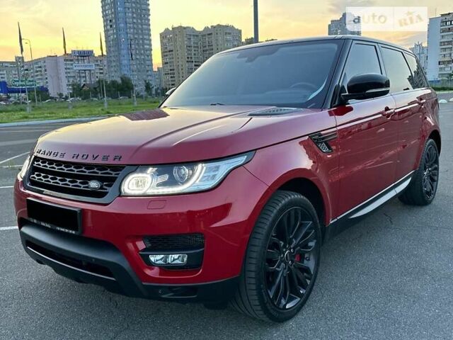 Червоний Ленд Ровер Range Rover Sport, об'ємом двигуна 3 л та пробігом 155 тис. км за 33999 $, фото 6 на Automoto.ua