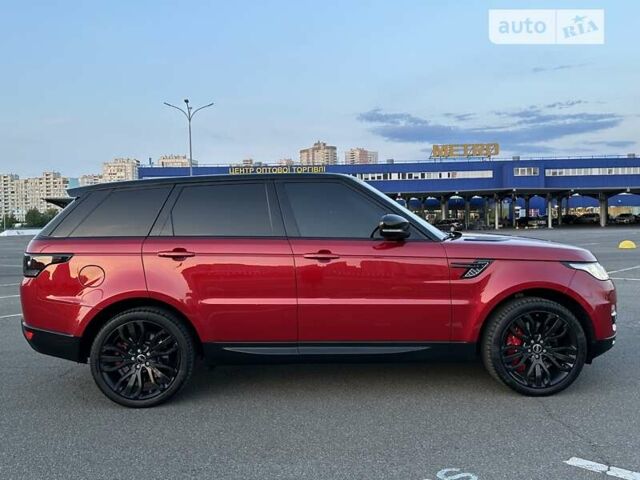 Червоний Ленд Ровер Range Rover Sport, об'ємом двигуна 3 л та пробігом 155 тис. км за 38999 $, фото 6 на Automoto.ua