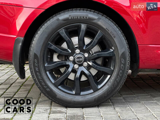 Червоний Ленд Ровер Range Rover Sport, об'ємом двигуна 3 л та пробігом 146 тис. км за 33000 $, фото 14 на Automoto.ua