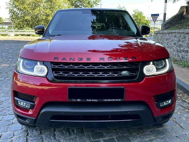 Червоний Ленд Ровер Range Rover Sport, об'ємом двигуна 3 л та пробігом 155 тис. км за 33800 $, фото 7 на Automoto.ua