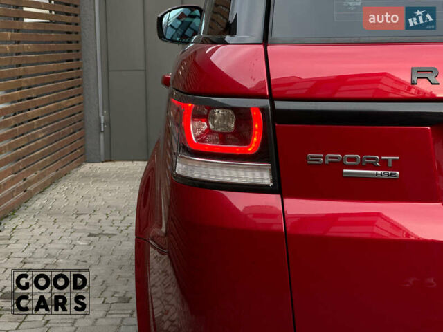 Червоний Ленд Ровер Range Rover Sport, об'ємом двигуна 3 л та пробігом 146 тис. км за 33000 $, фото 10 на Automoto.ua