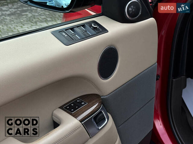 Червоний Ленд Ровер Range Rover Sport, об'ємом двигуна 3 л та пробігом 146 тис. км за 33000 $, фото 16 на Automoto.ua