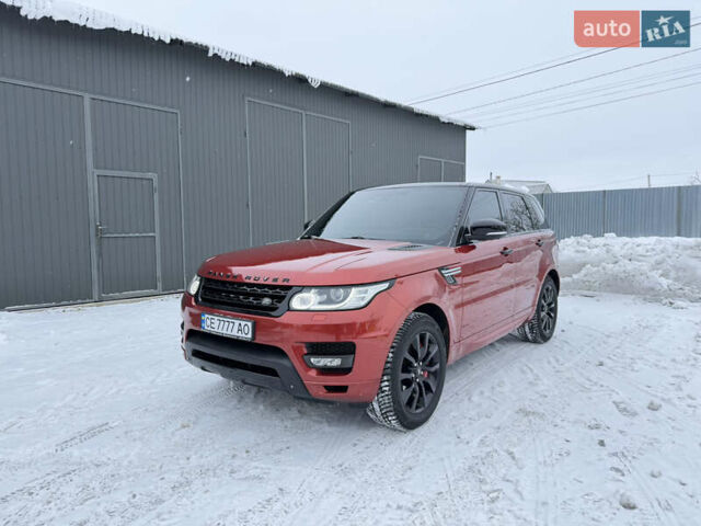 Красный Ленд Ровер Рендж Ровер Спорт, объемом двигателя 2.99 л и пробегом 148 тыс. км за 35500 $, фото 1 на Automoto.ua