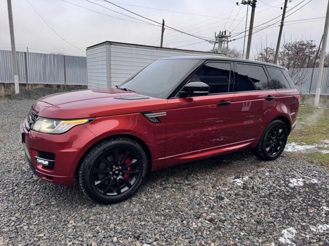 Червоний Ленд Ровер Range Rover Sport, об'ємом двигуна 3 л та пробігом 141 тис. км за 40000 $, фото 4 на Automoto.ua