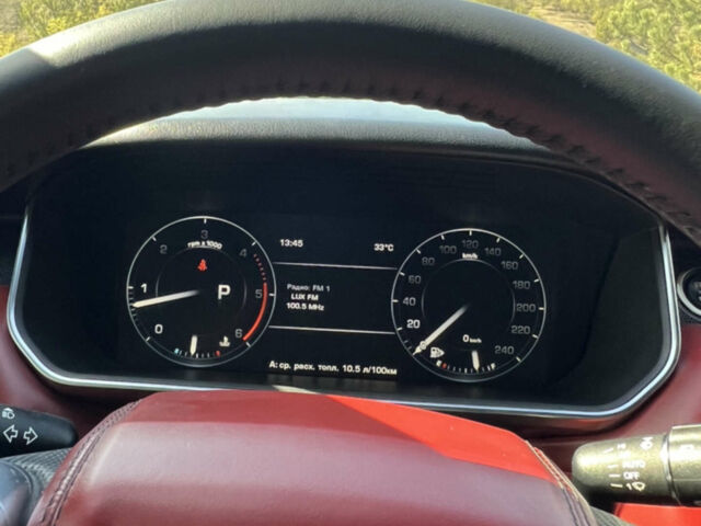 Червоний Ленд Ровер Range Rover Sport, об'ємом двигуна 2.99 л та пробігом 220 тис. км за 33000 $, фото 12 на Automoto.ua