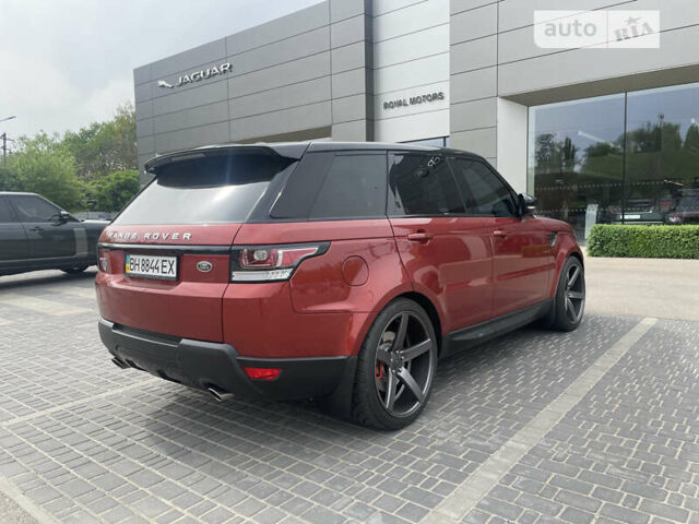 Червоний Ленд Ровер Range Rover Sport, об'ємом двигуна 3 л та пробігом 42 тис. км за 42900 $, фото 5 на Automoto.ua