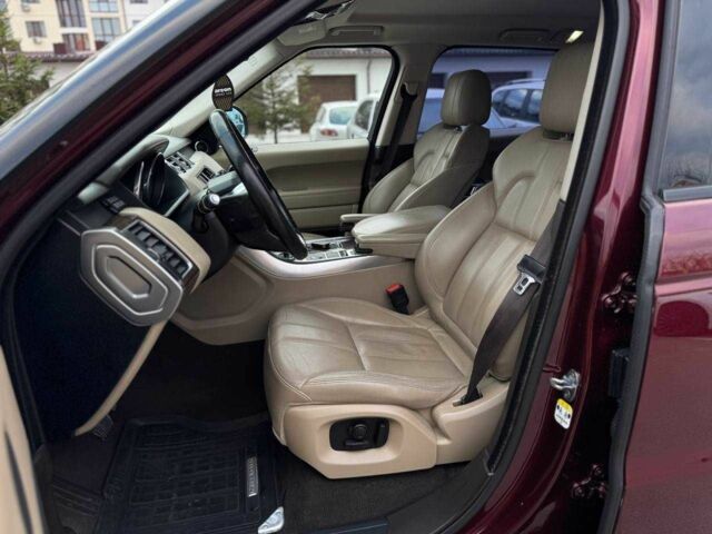 Червоний Ленд Ровер Range Rover Sport, об'ємом двигуна 3 л та пробігом 191 тис. км за 20612 $, фото 12 на Automoto.ua