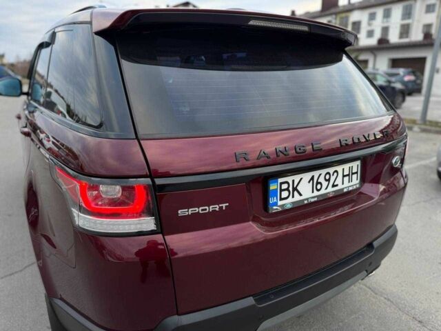 Червоний Ленд Ровер Range Rover Sport, об'ємом двигуна 3 л та пробігом 191 тис. км за 20612 $, фото 6 на Automoto.ua
