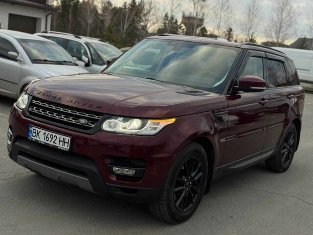 Червоний Ленд Ровер Range Rover Sport, об'ємом двигуна 3 л та пробігом 191 тис. км за 20612 $, фото 1 на Automoto.ua