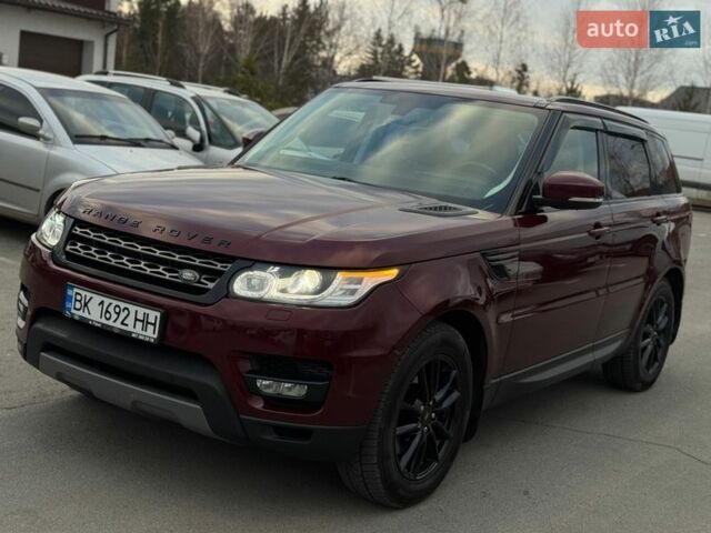 Красный Ленд Ровер Рендж Ровер Спорт, объемом двигателя 2.99 л и пробегом 191 тыс. км за 24900 $, фото 1 на Automoto.ua