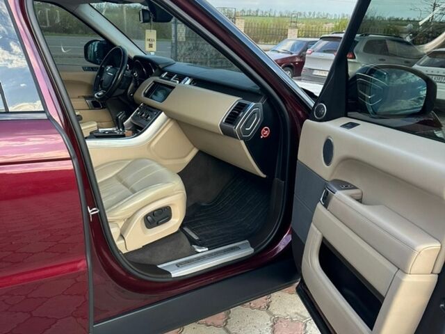 Червоний Ленд Ровер Range Rover Sport, об'ємом двигуна 2.99 л та пробігом 255 тис. км за 21900 $, фото 17 на Automoto.ua