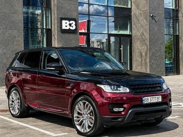 Червоний Ленд Ровер Range Rover Sport, об'ємом двигуна 2.99 л та пробігом 131 тис. км за 25500 $, фото 2 на Automoto.ua