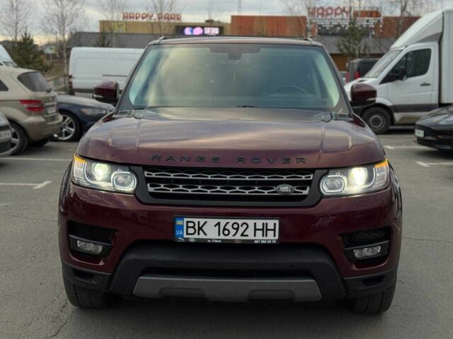 Червоний Ленд Ровер Range Rover Sport, об'ємом двигуна 3 л та пробігом 191 тис. км за 20612 $, фото 2 на Automoto.ua